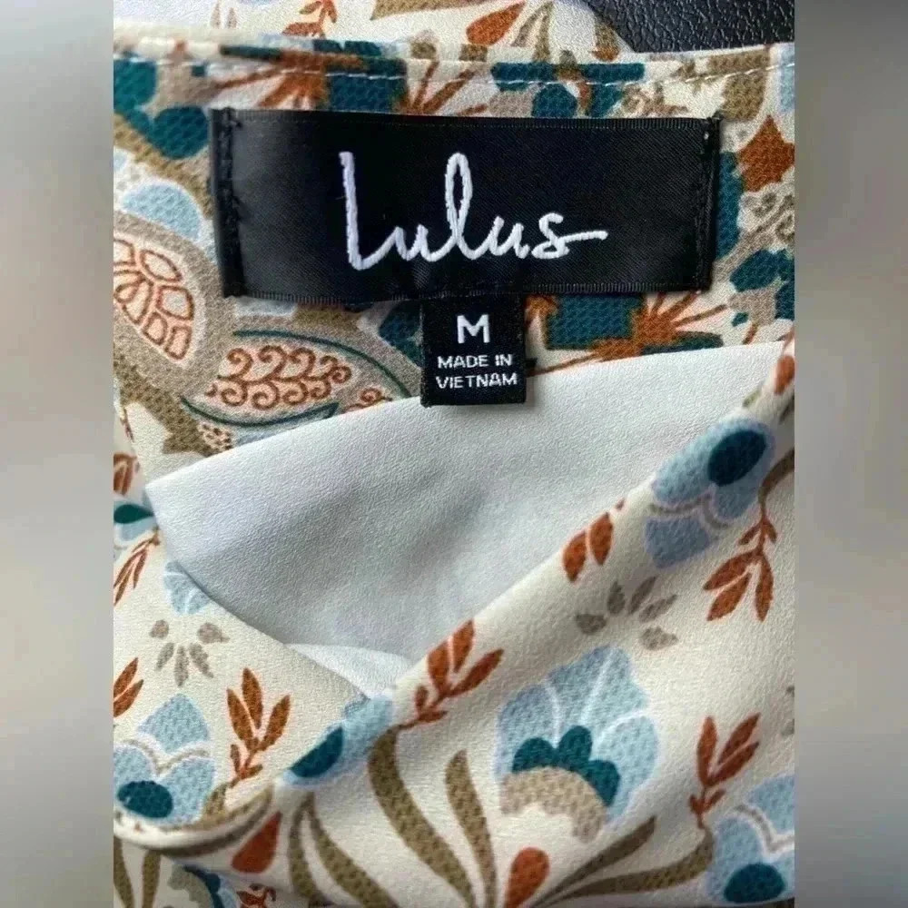 Lulu's Spring Easter Summer Casual Botanical Beau… - image 7